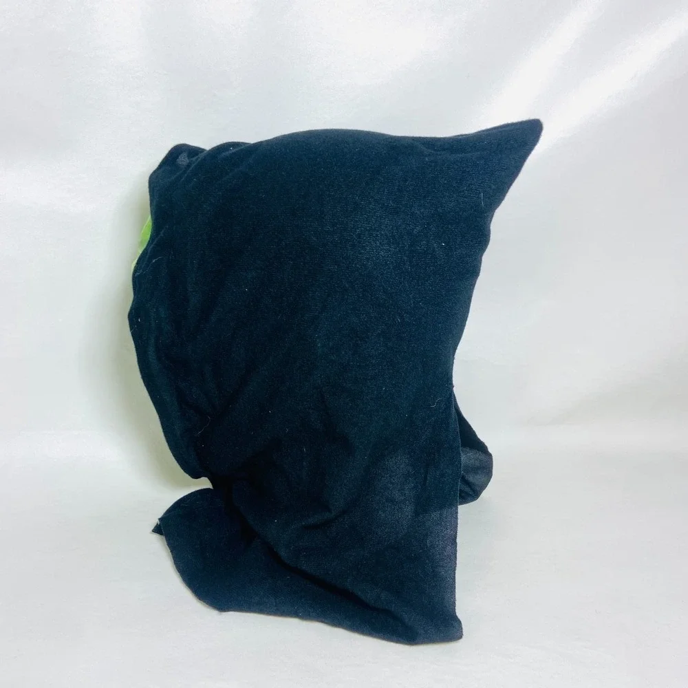Vintage Green Alien Mask Hood Latex‎ Costume Halloween Full Hood 90s